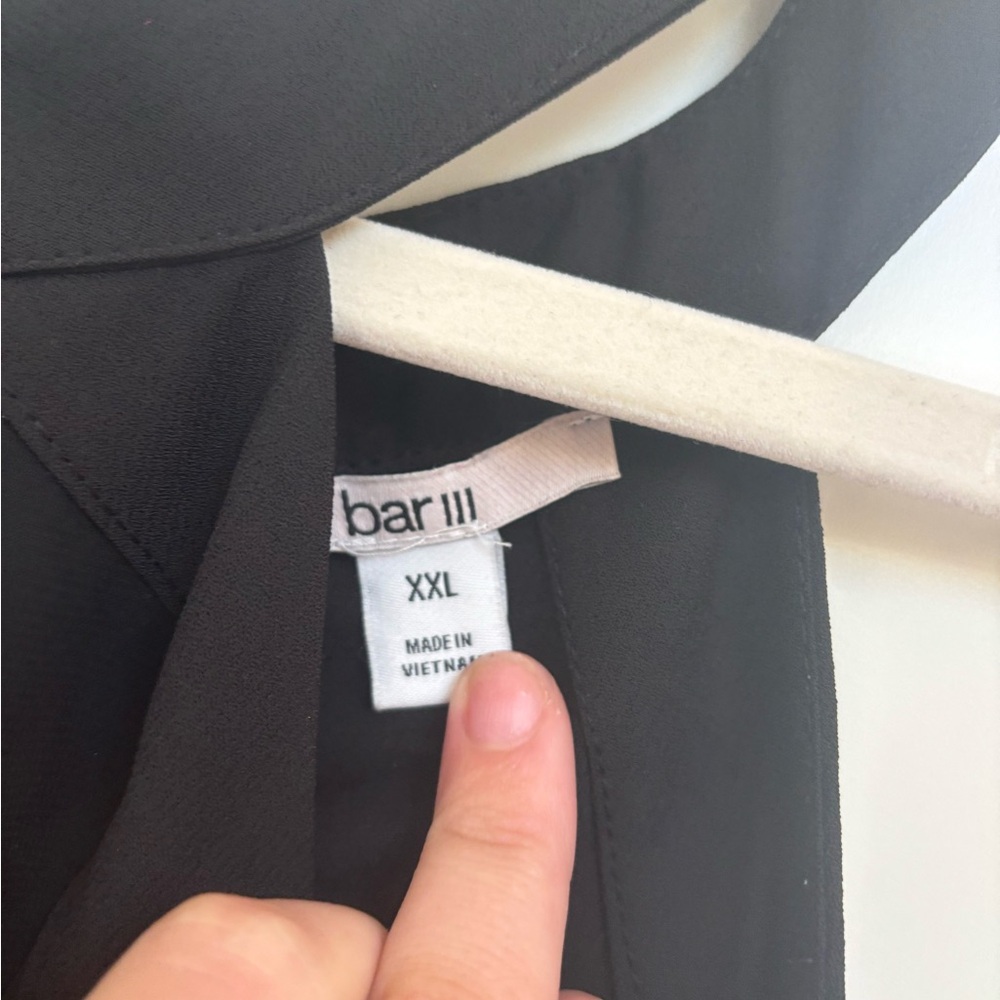 Bar III Black Dress XXL - Picture 3 of 8